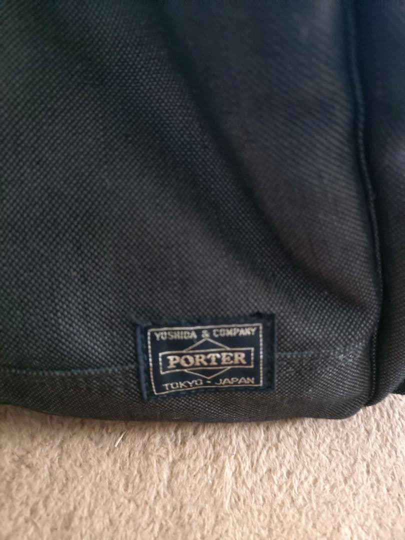 PORTER ブラック ボストンバッグ