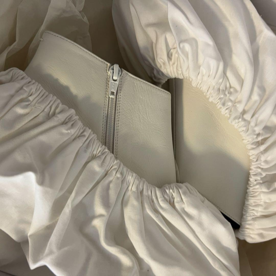 Maison Margiela ホワイトブーティ 約8cmヒール
