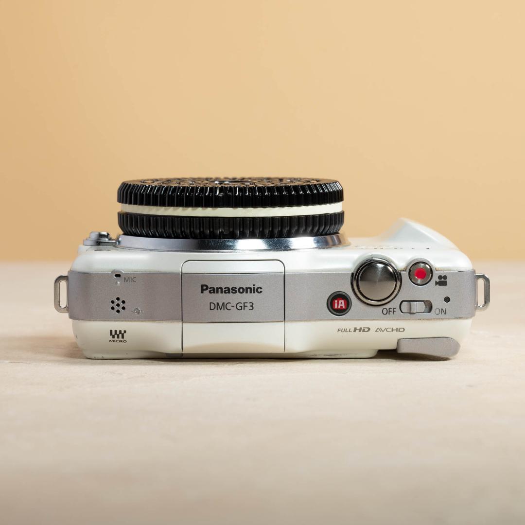 【写ルンです感覚のコンデジ】LUMIX DMC-GF3 32mm スマホ転送OK