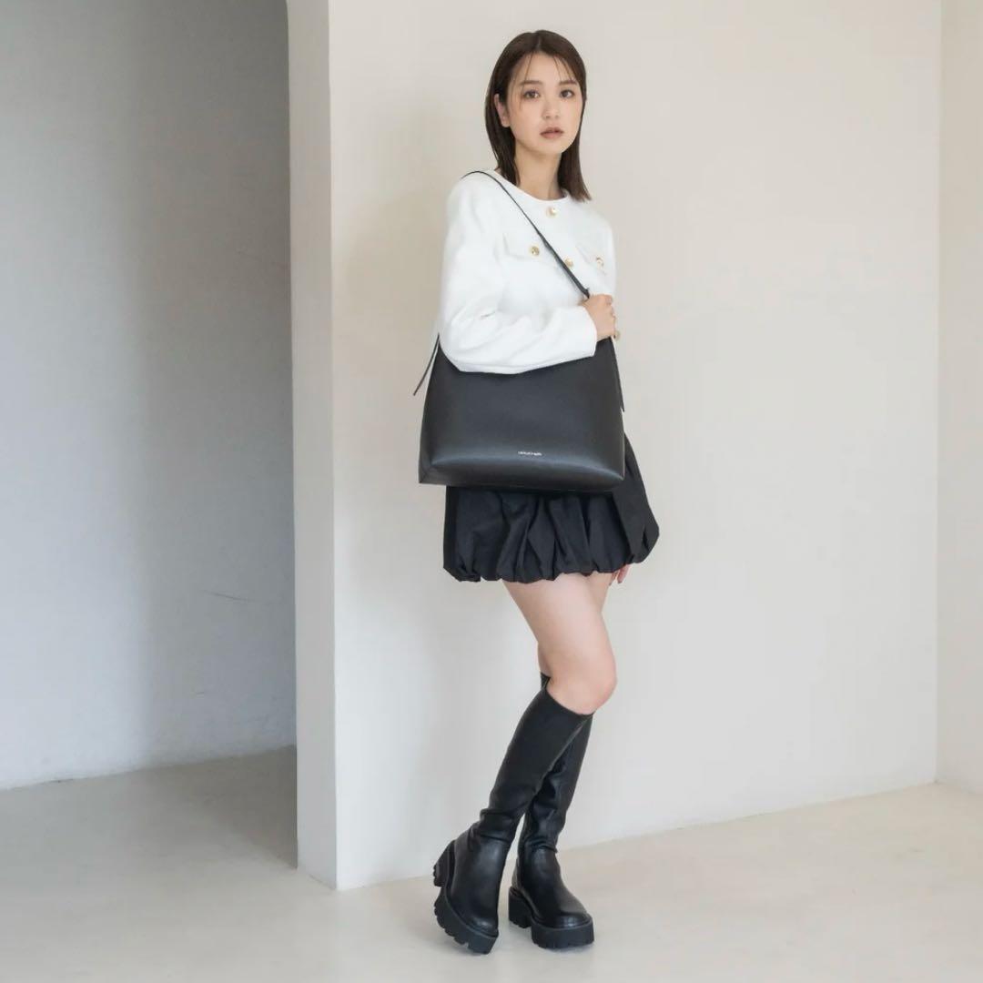 Imogen イモージェン チャンキープラットフォームロングブーツ