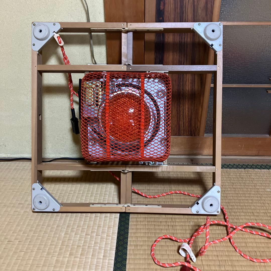 東芝TOSHIBA やぐらこたつ 二つ折り 昭和レトロ KY-365