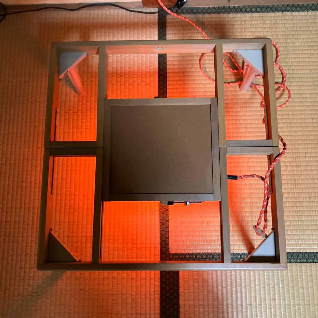 東芝TOSHIBA やぐらこたつ 二つ折り 昭和レトロ KY-365