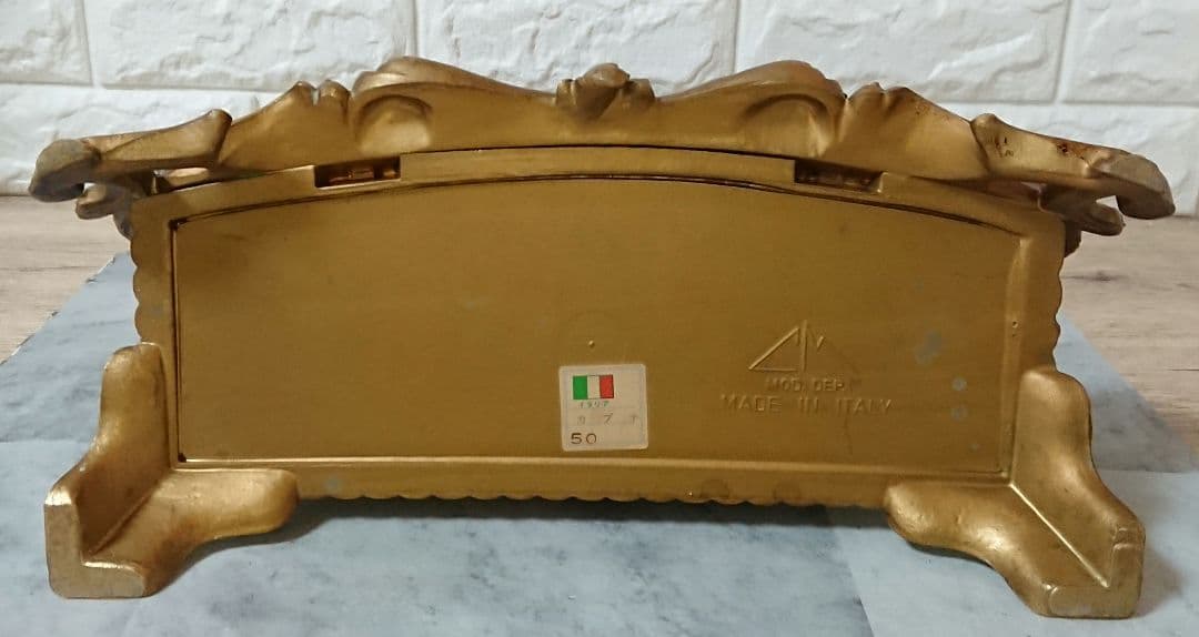 稀少 JUNGHANS ユンハンス クォーツ MOD.DEP アンティーク置時計