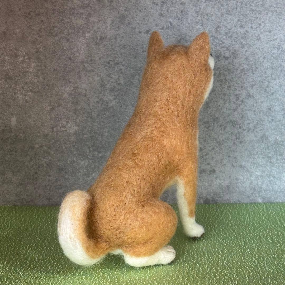柴犬　羊毛フェルト　ハンドメイド　No.112