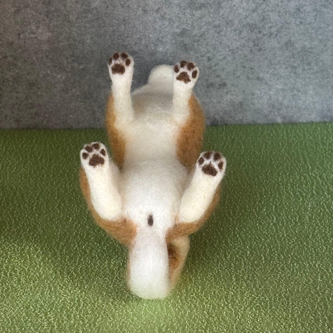 柴犬　羊毛フェルト　ハンドメイド　No.112