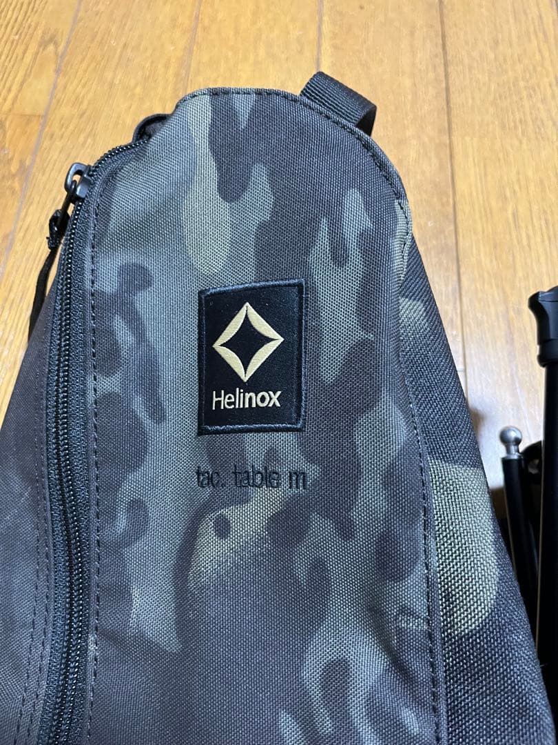 Helinox 希少 ブラックカモ コット テーブル チェア 3点セット