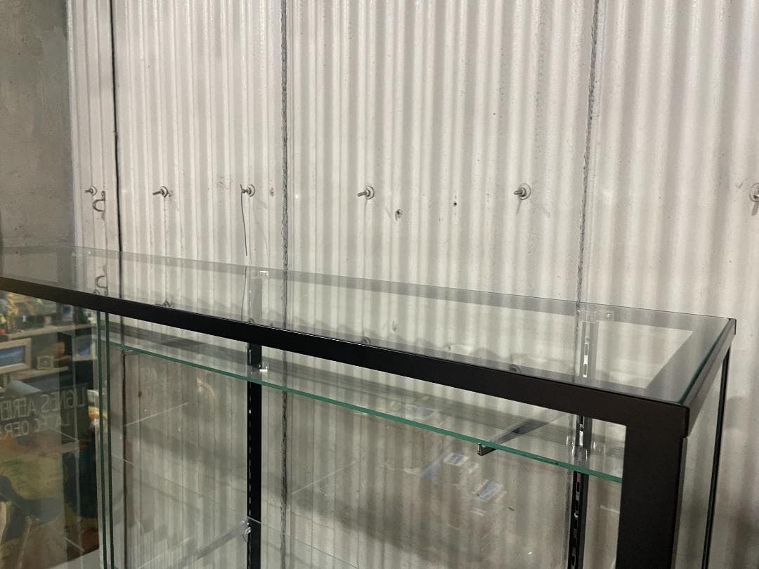 【引き取り限定②】ガラス棚 / ショーケース｜店舗ディスプレイ　店舗什器ケビント