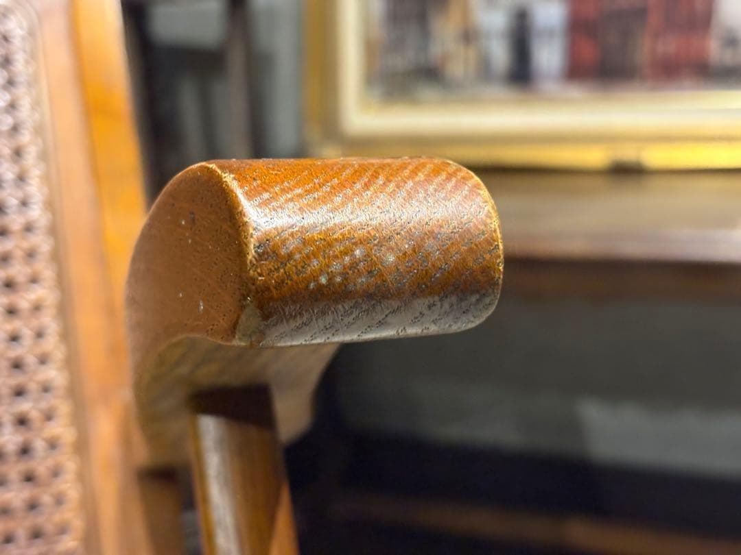 ダイニングチェア　アームチェア　三越ブルージュ　アンティーク　ビンテージ　nZ