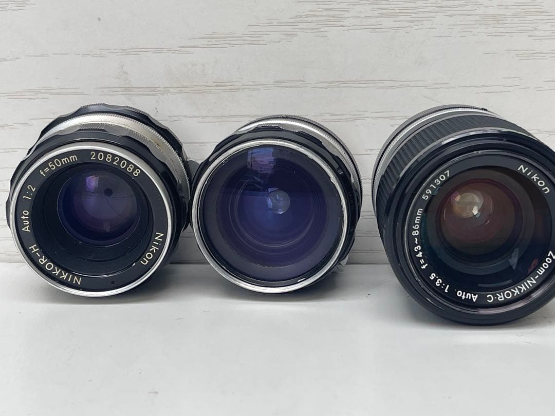 T*s様 Nikon F 一眼レフカメラ レンズ3本セット