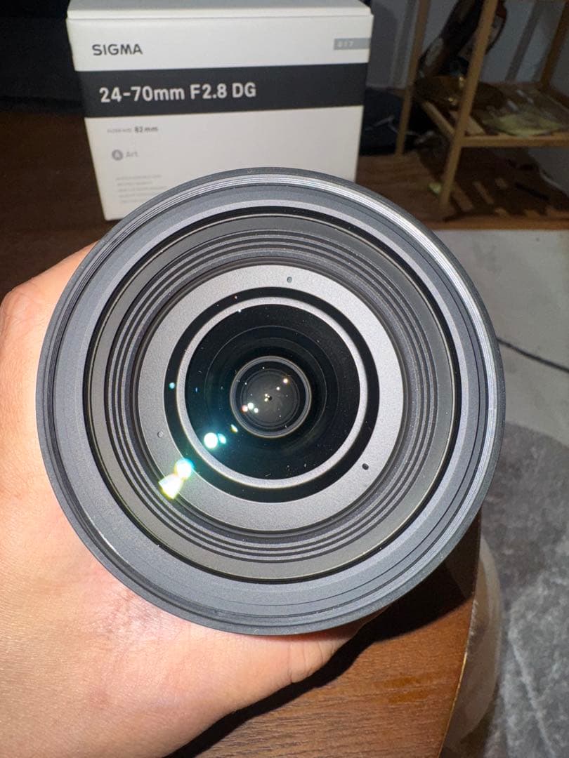 SIGMA 24-70mm F2.8 DG Art レンズ ef mount