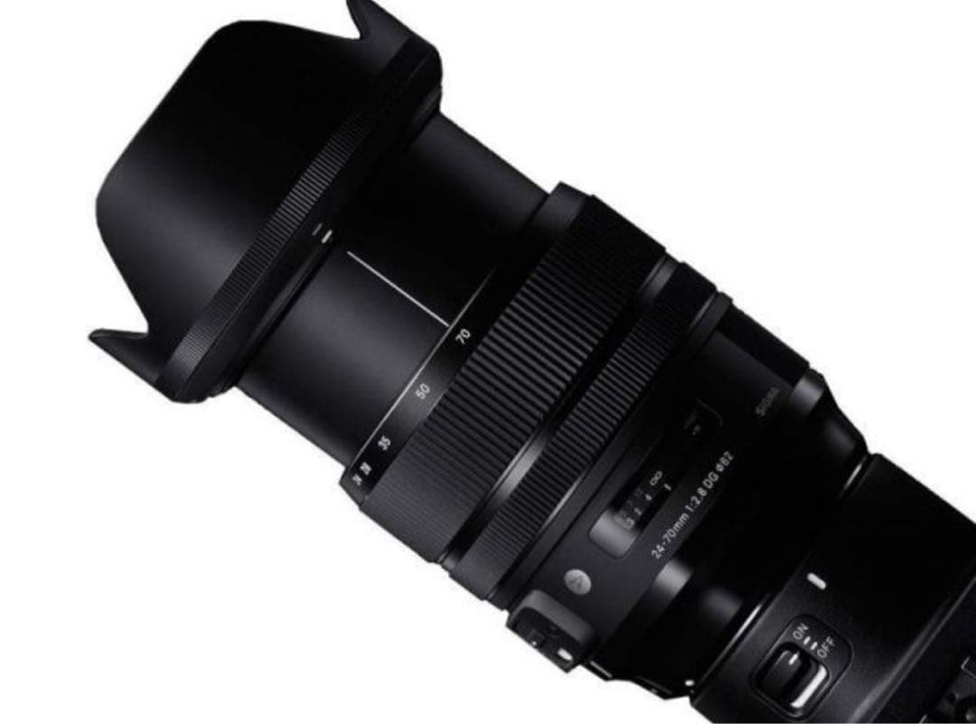 SIGMA 24-70mm F2.8 DG Art レンズ ef mount