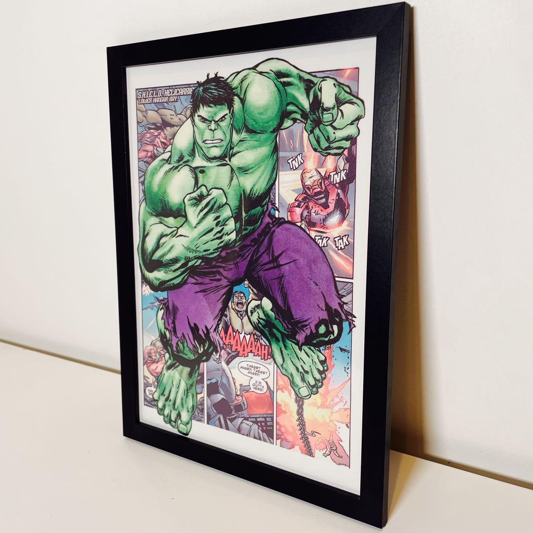 【専用出品】額付きポスター アメコミ 4枚セット(新品)