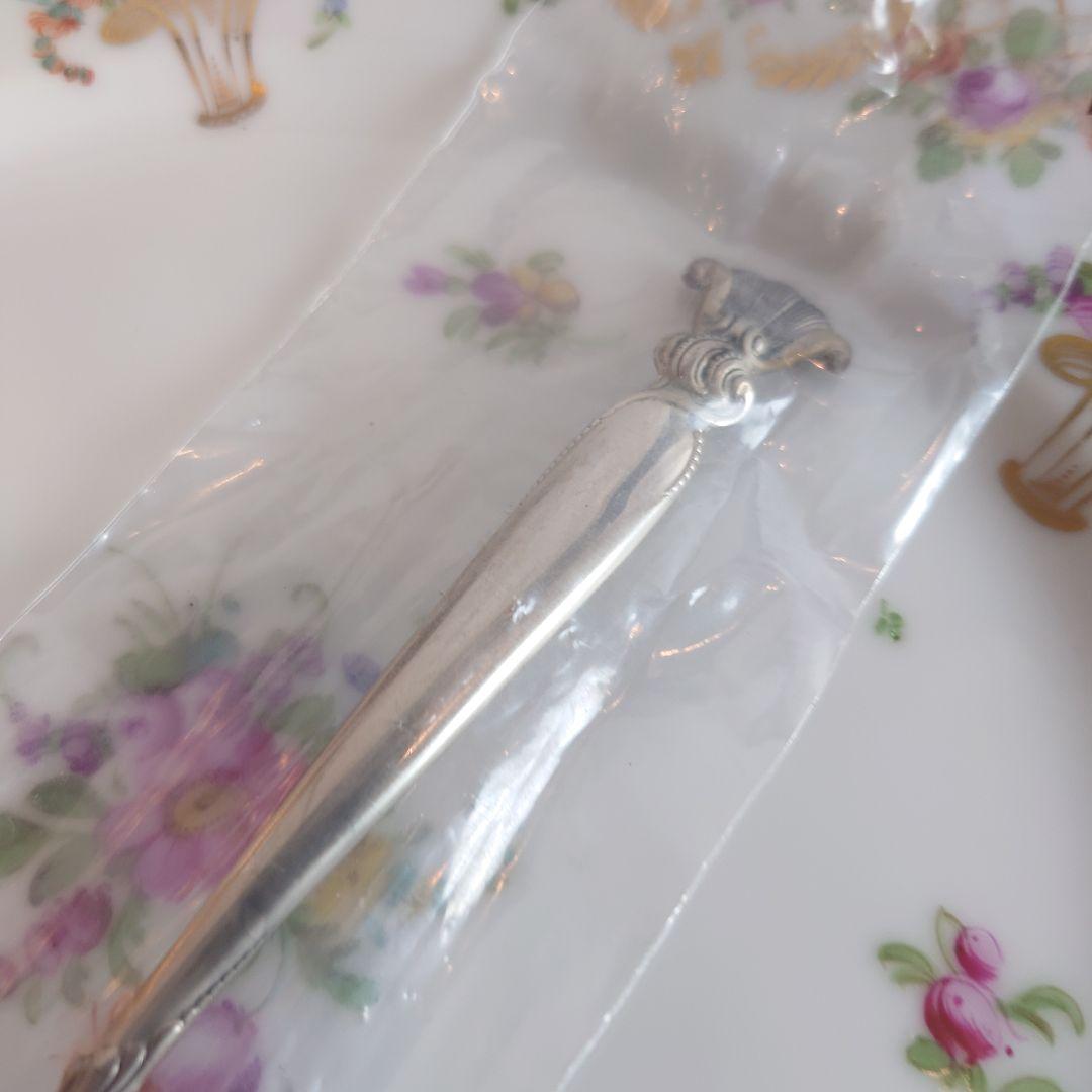 アメリカ　純銀　シルバー　フォーク　スターリングシルバー　Wallace