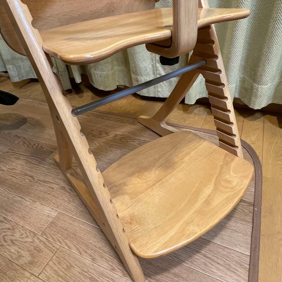 大和屋 すくすくチェアスリムプラス テーブル、ガード付