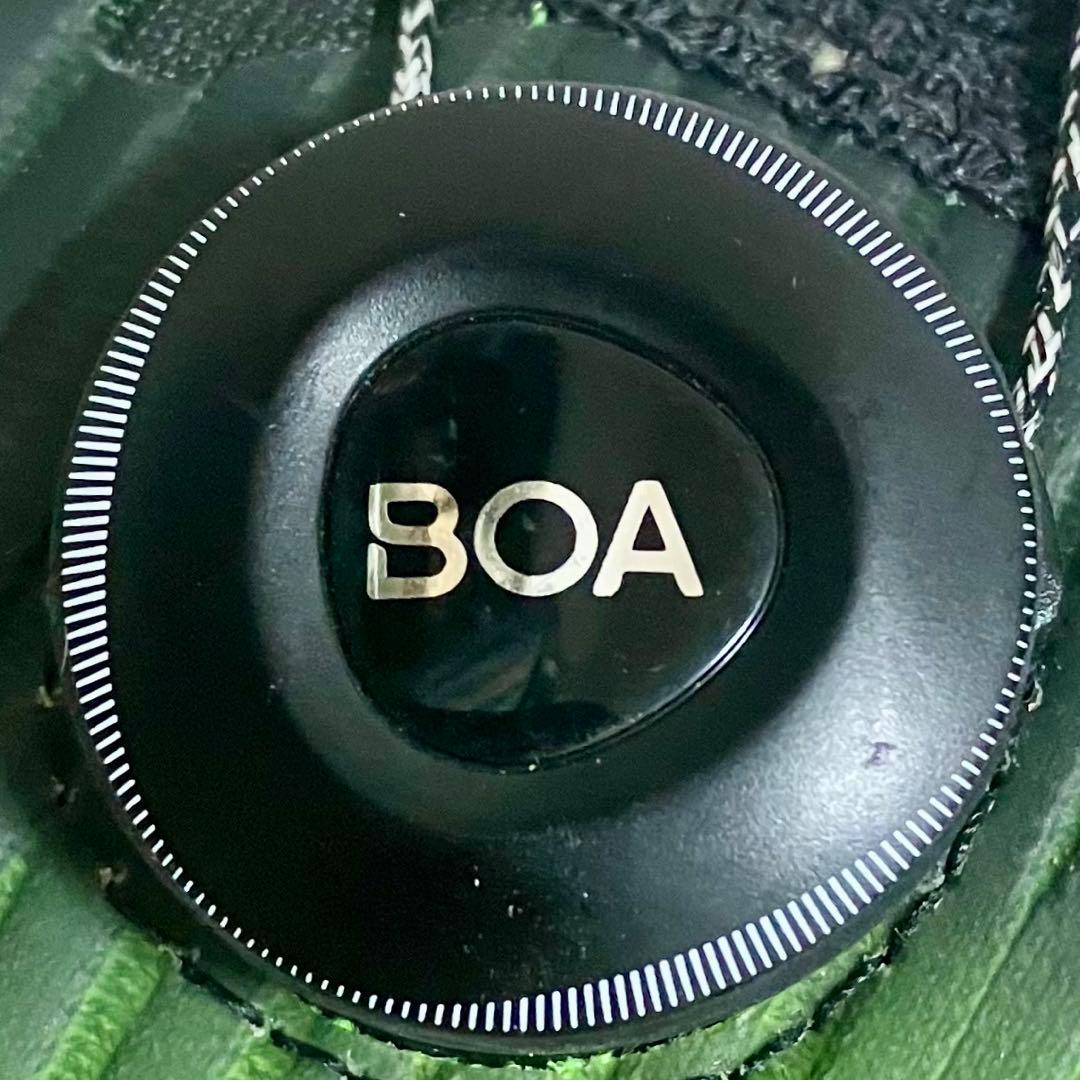 希少 美品 アディダス コードカオス ボア ブラック/グリーン 26