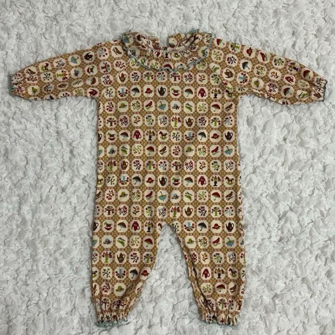 ロンパース・カバーオール Baby Pierrot Onesie String Trellis