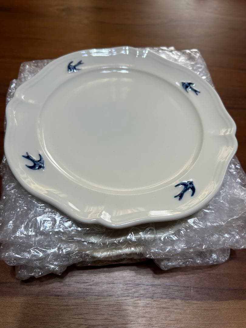 新品studio m'アーリーバード ラウンドプレートL 食器 4枚セット