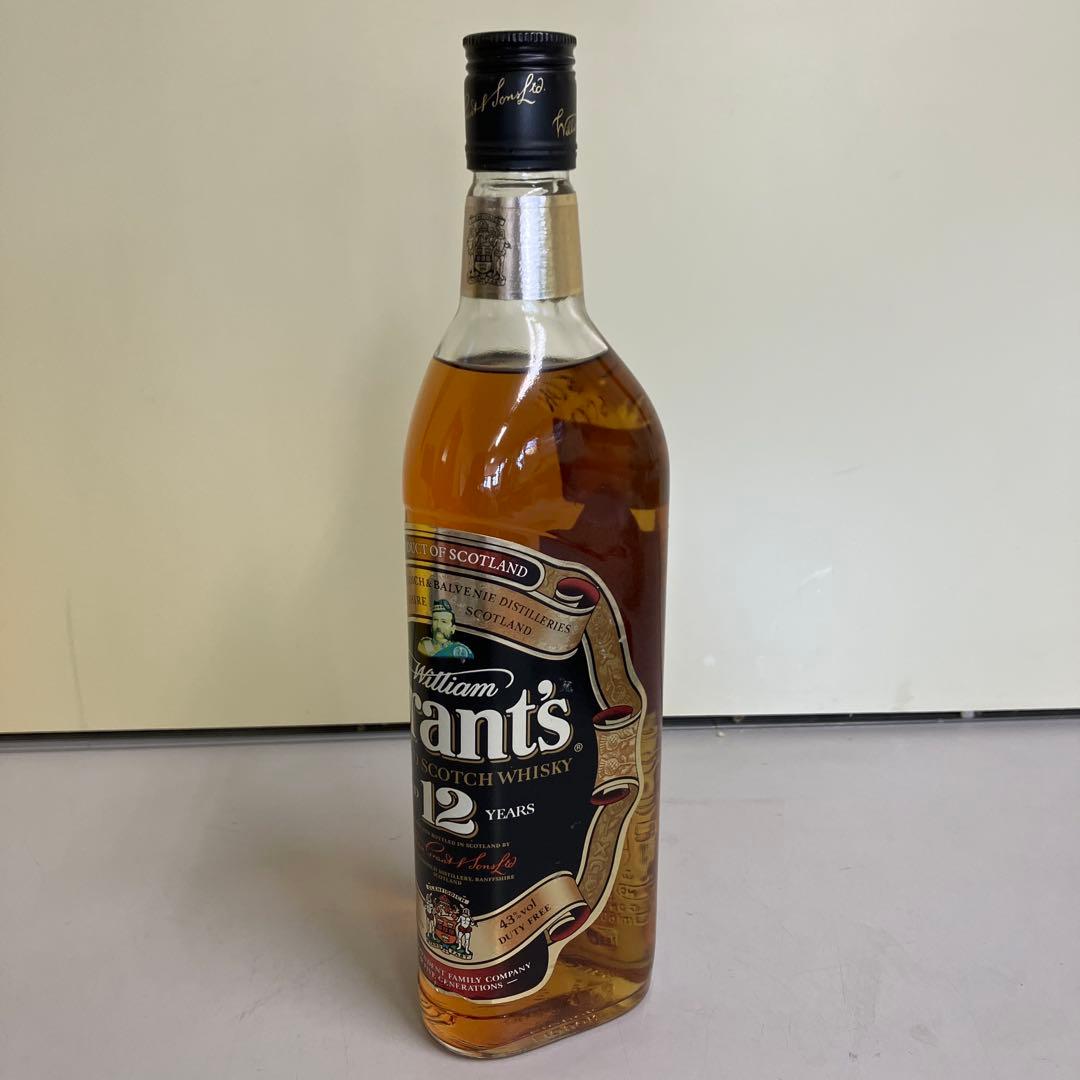 E壁 Grant's グランツ ウイスキー Whisky 12年 古酒
