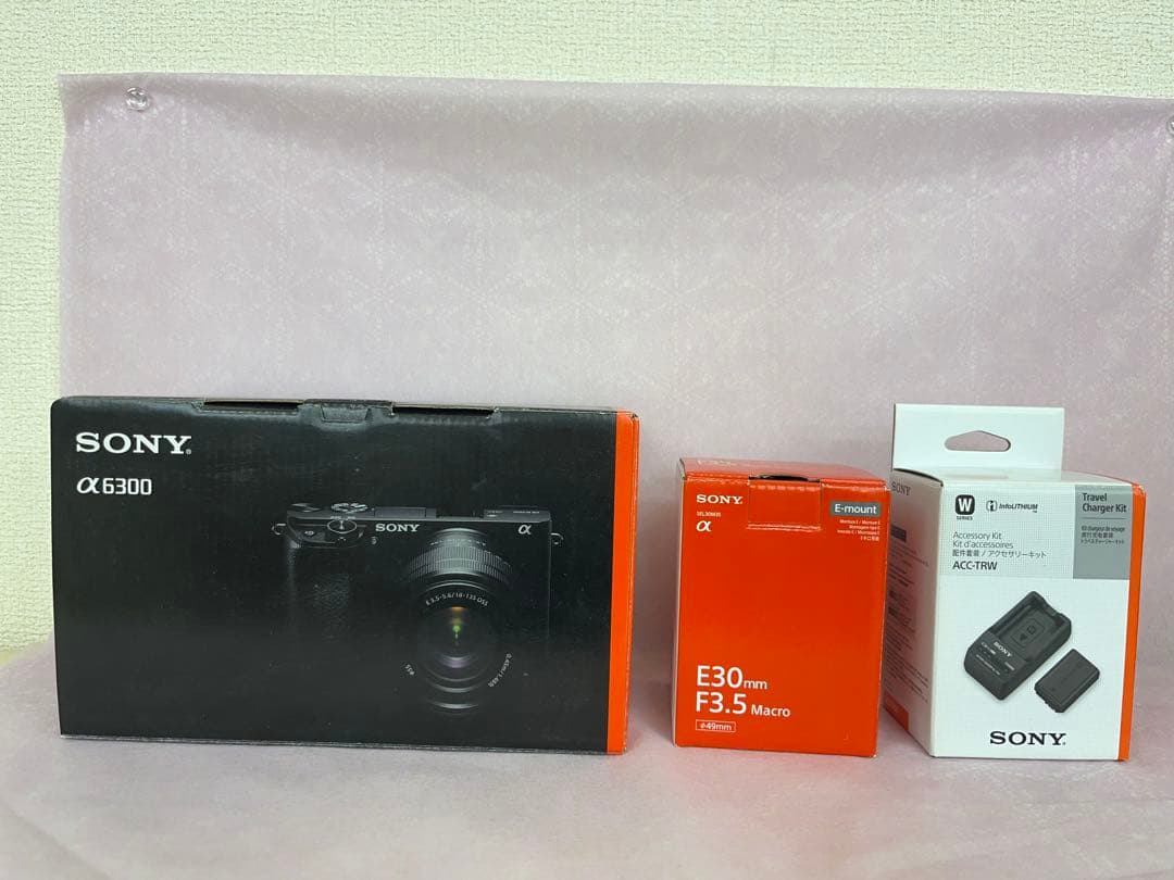 SONY α6300 オプションパーツセット　美品　USED