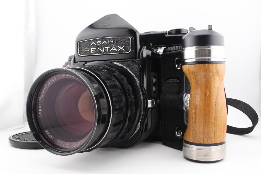 PENTAX 6x7 smc TAKUMAR 105mm F2.4 グリップ付き