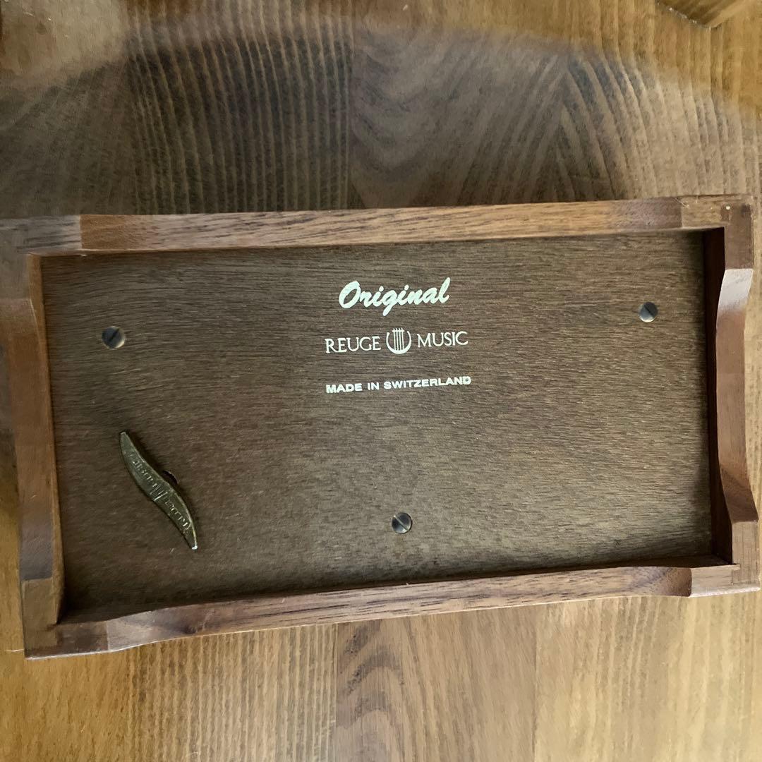 共鳴箱付き　リュージュオルゴール　72弁 アベマリア 主よ人の望みの喜びよ 3曲