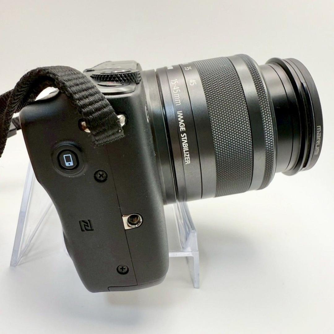 【箱付：美品】Canon EOS M10 ズームキット ブラック 819-14
