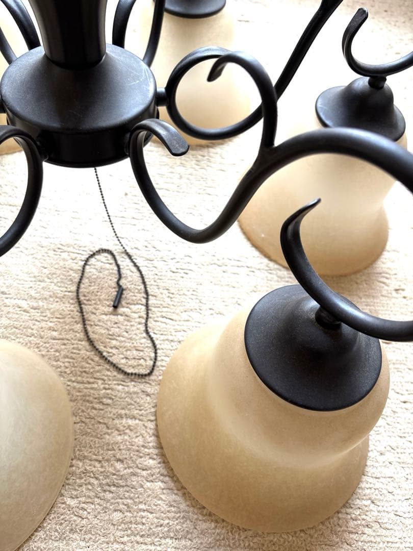 アンティーク調　シャンデリア　ライト