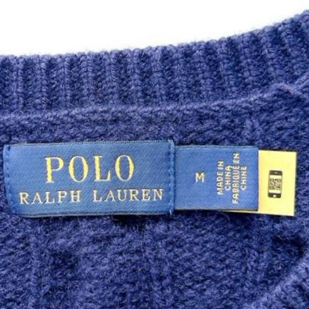 現行✨ポロラルフローレン　カシミヤ混マルチボーダーニットカーディガン芸能人着用M
