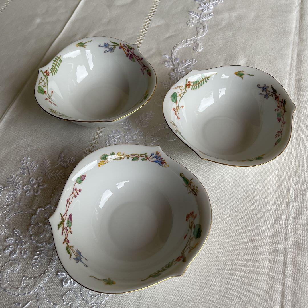 ★ マイセン　フローラ　ボウル　3点セット　★
