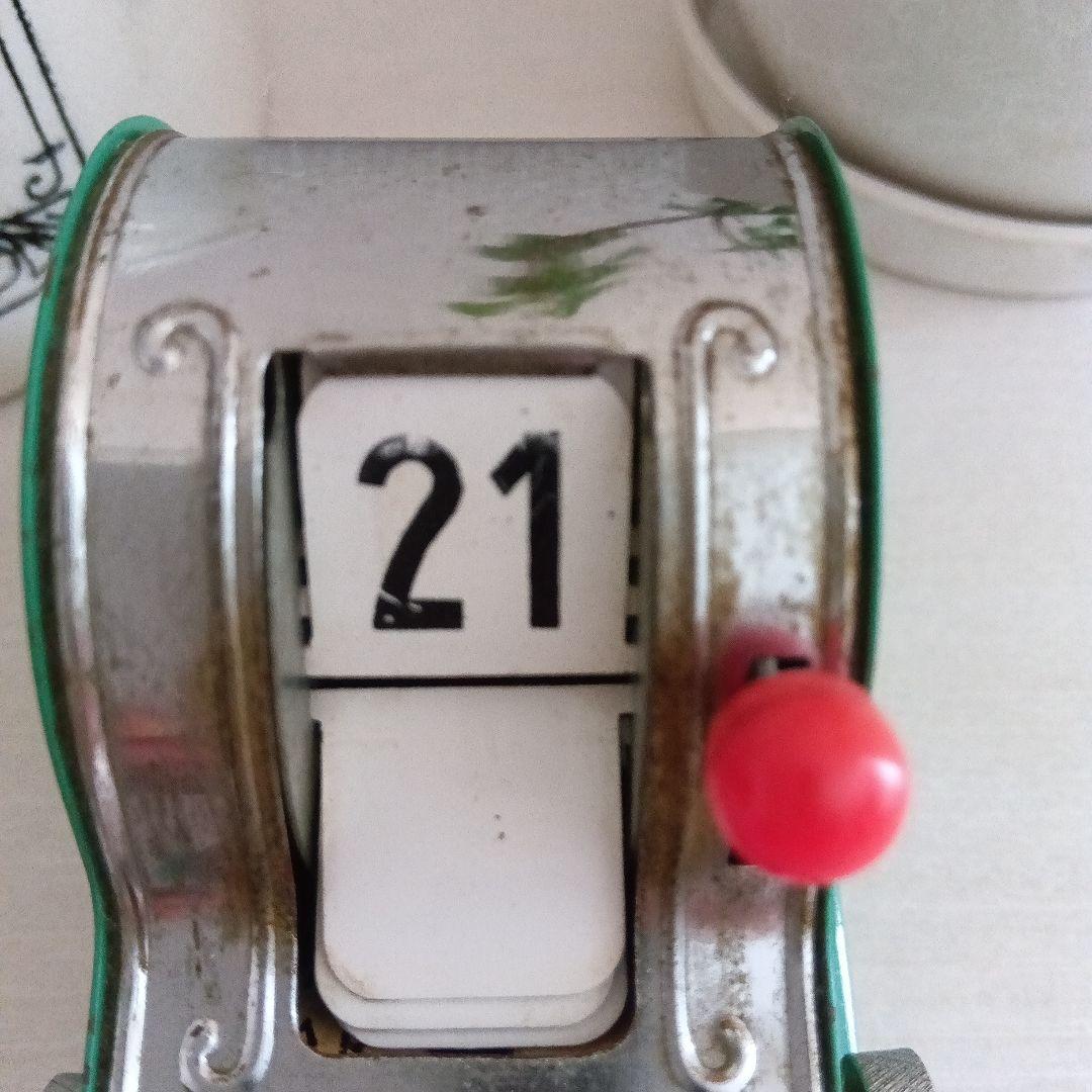 アンティーク　卓上カレンダー　ジャンク　レア