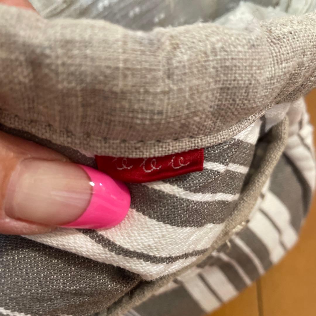 blue-bleu-bleue ブルーブルーブルー ストライプキャリーバック