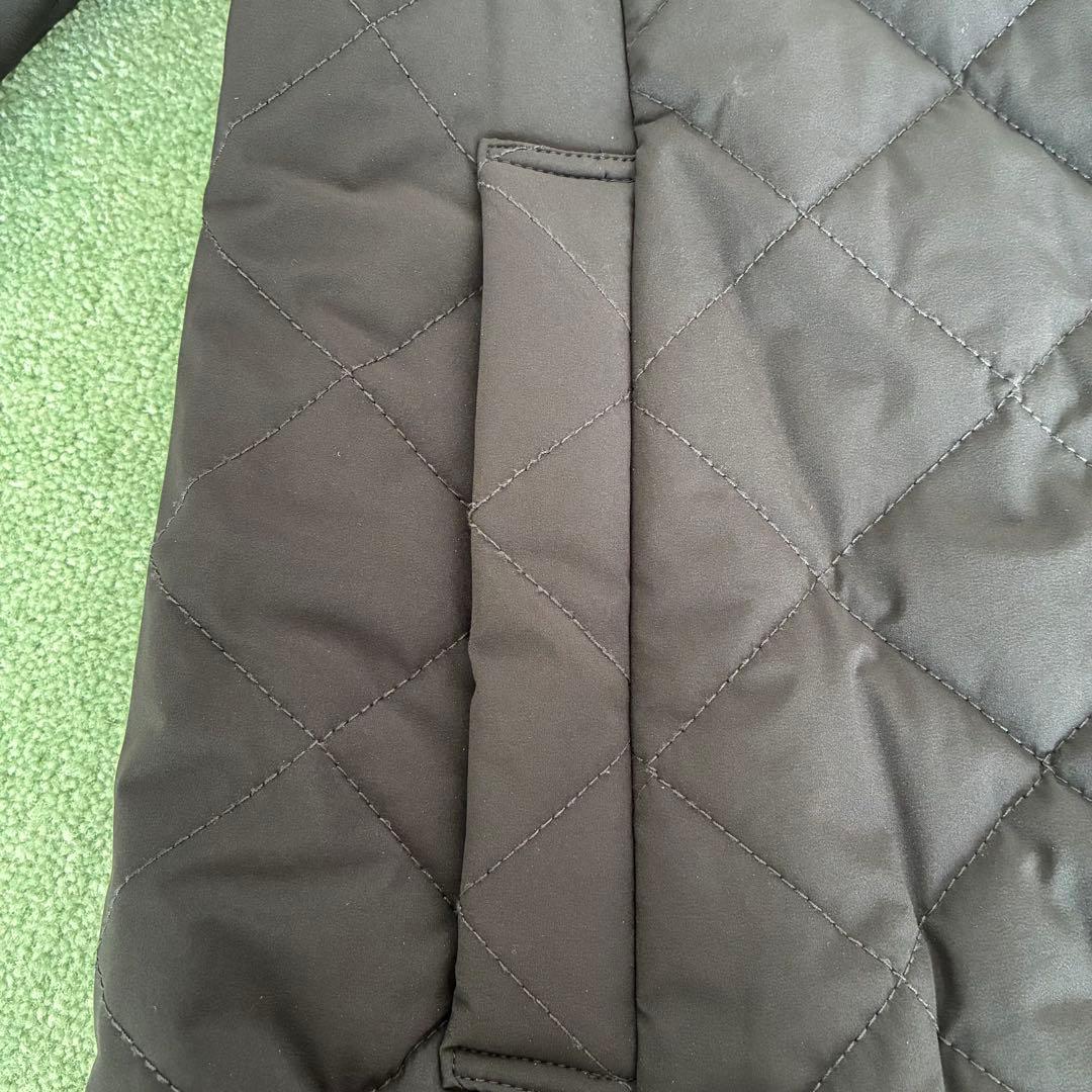 23区ゴルフ　レディース　中綿ブルゾン　サイズ I（Mサイズ相当）ブラック