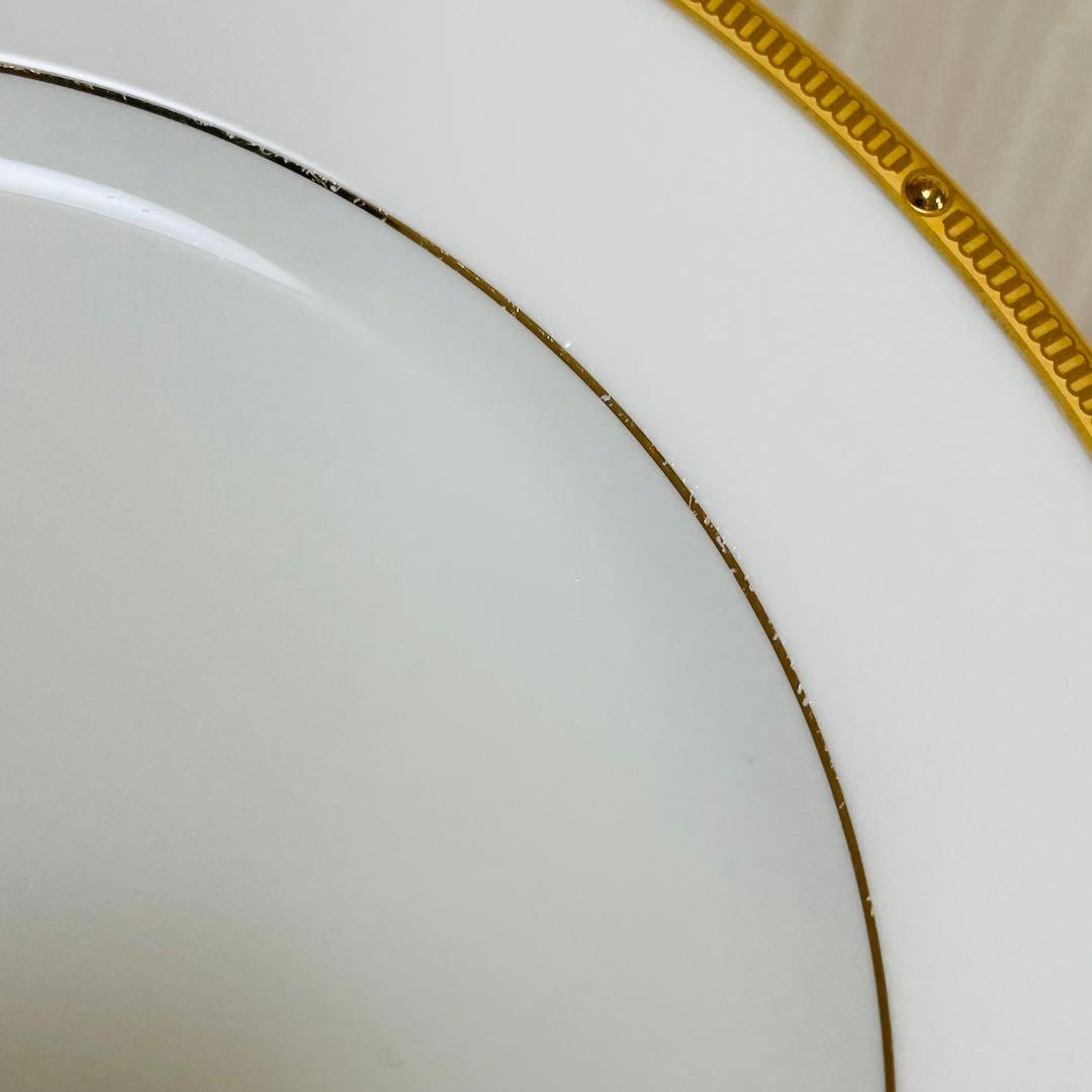Noritake ノリタケ ロシェルゴールド 皿 プレート 約21cm 6枚