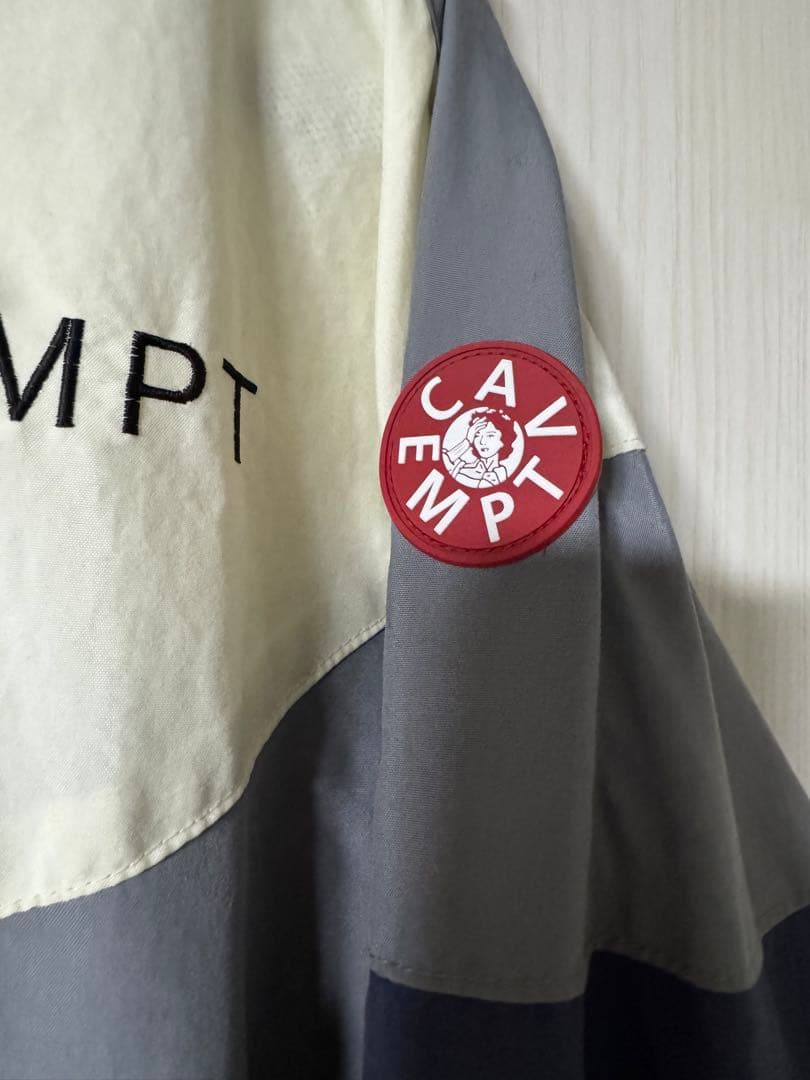 C.E CAVEMPT ナイロンジャケット ストライプL