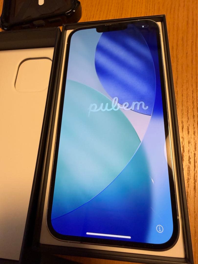 iPhone13promax silver 256GB casetify 本体