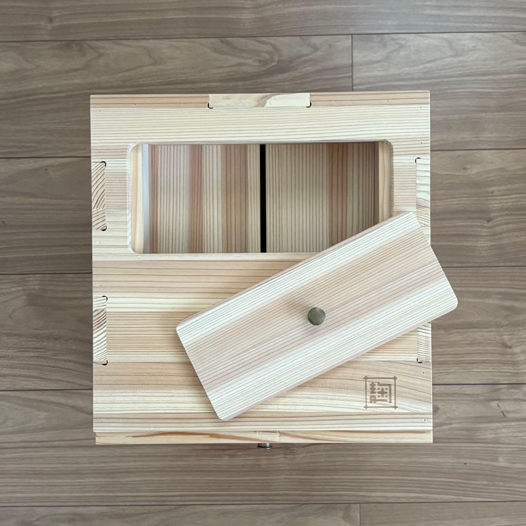 【未使用品】麹箱(麹クリエイター協会)・せいろ・寿司桶ほか　麹作りセット