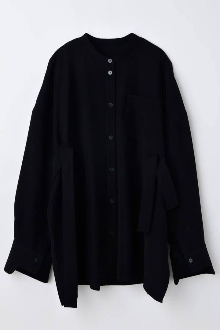 【完売品】ENFOLD MANY-STYLE OVER SHIRT ブラック