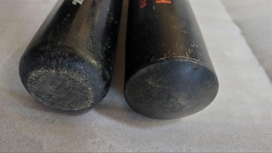 軟式バット ミズノVコング、 ゼット木製 84cm 2本セット