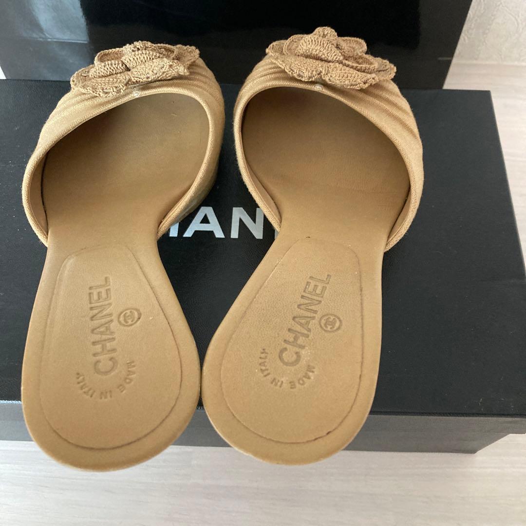 専用です！　シャネル　ミュールー　カメリア　ココマーク6 デパート購入　本体のみ