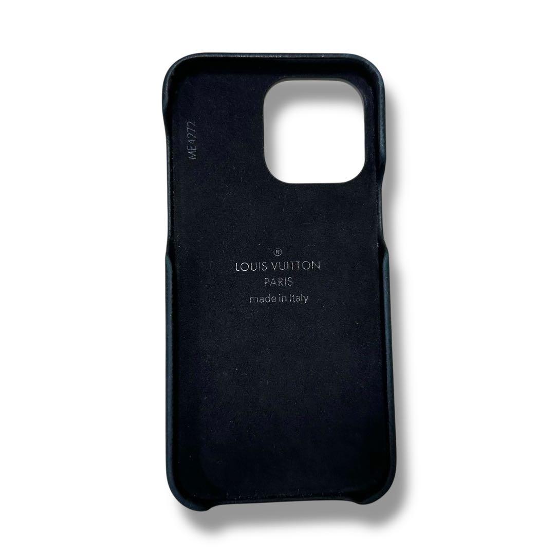 極美品 ルイヴィトン iPhone14ProMAXケース バンパー モノグラム