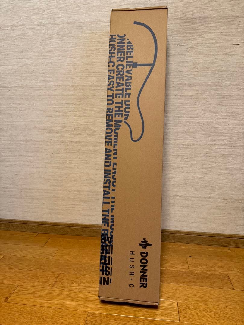 Donner Hush C Guitar ブラック 6弦