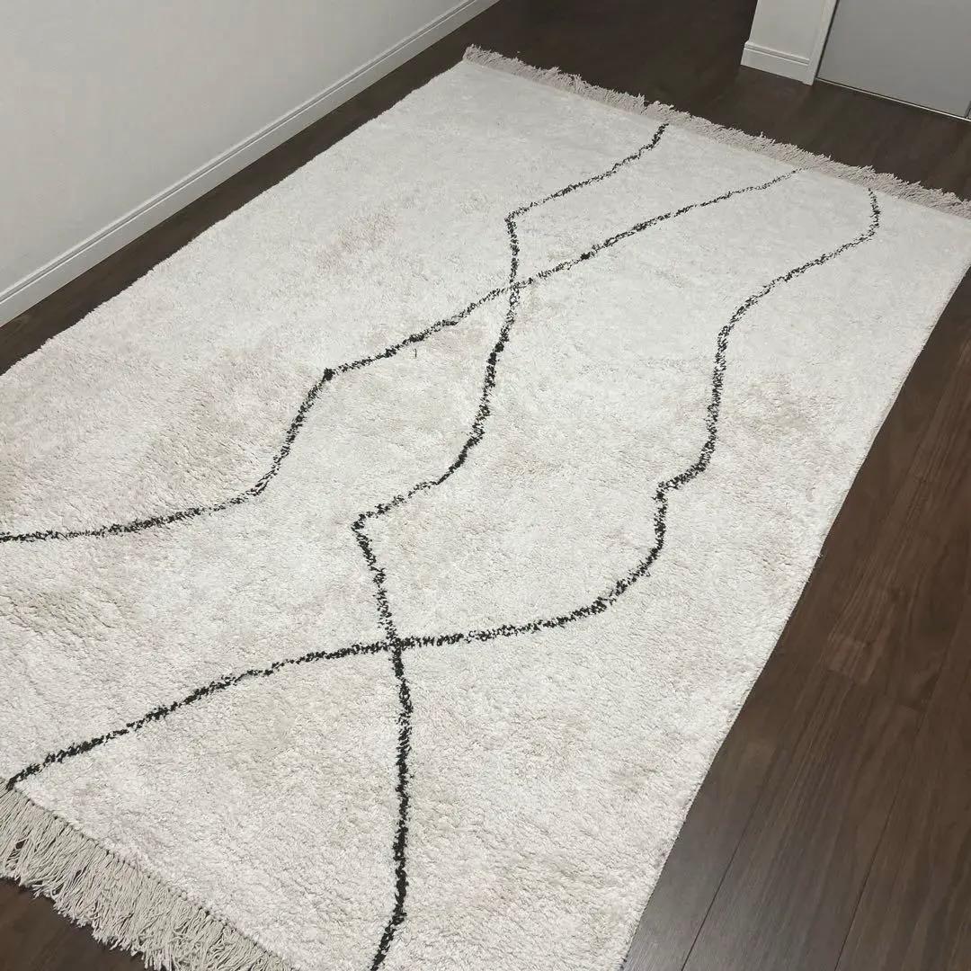 【良品】JOURNAL STANDARD FURNITURE RUG サフィラグ