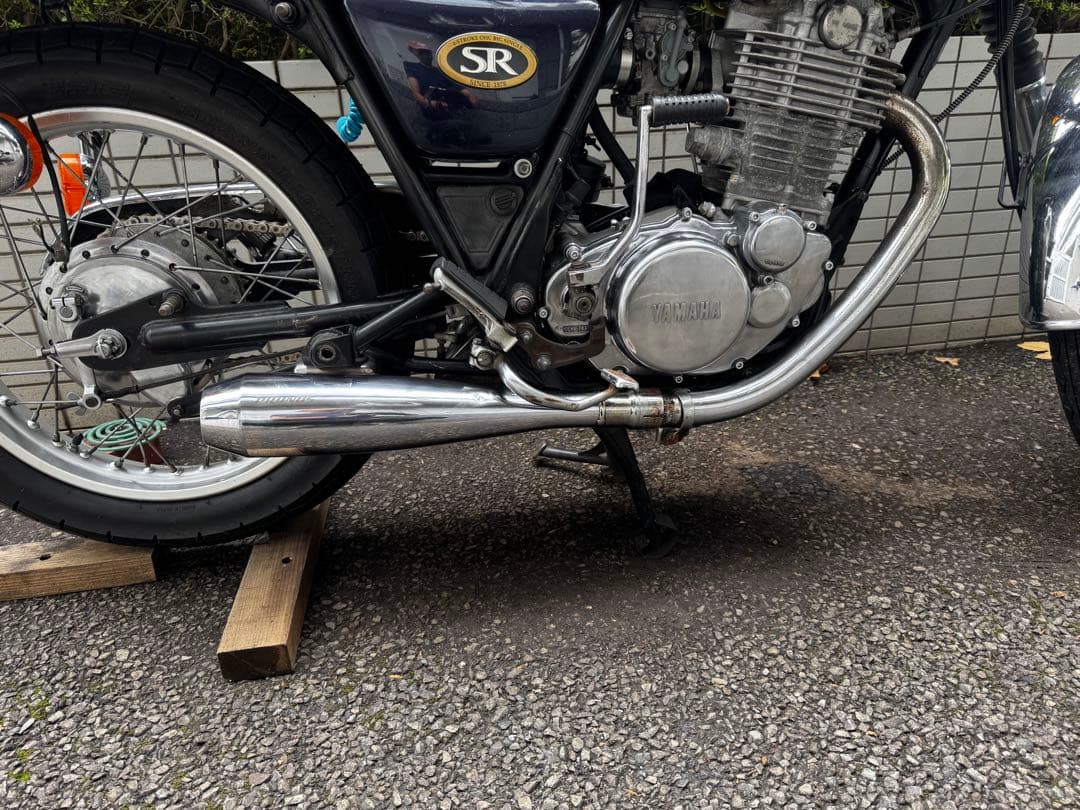 SR400/500 Y'Sギア PRUNUS メガホンショート