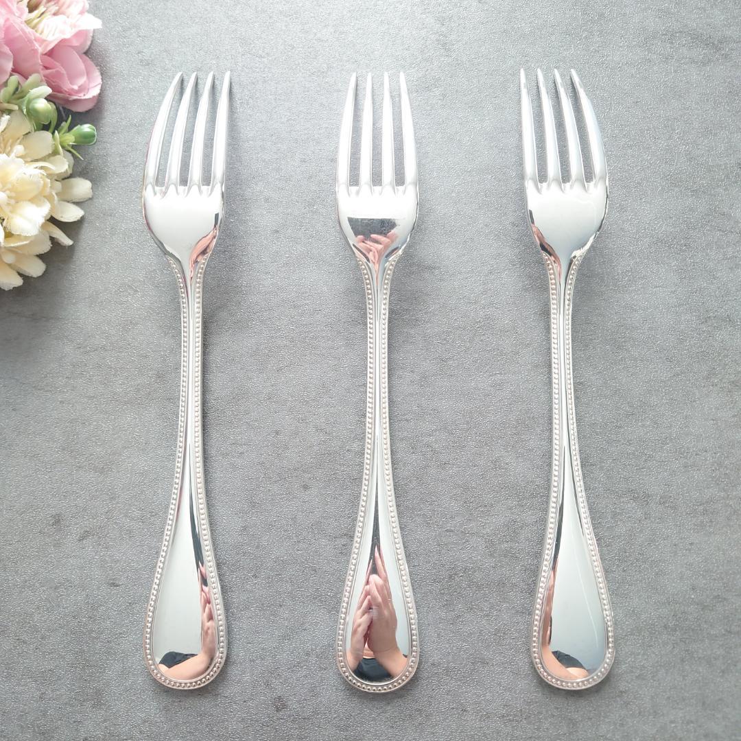 クリストフル パール テーブルフォーク 3点