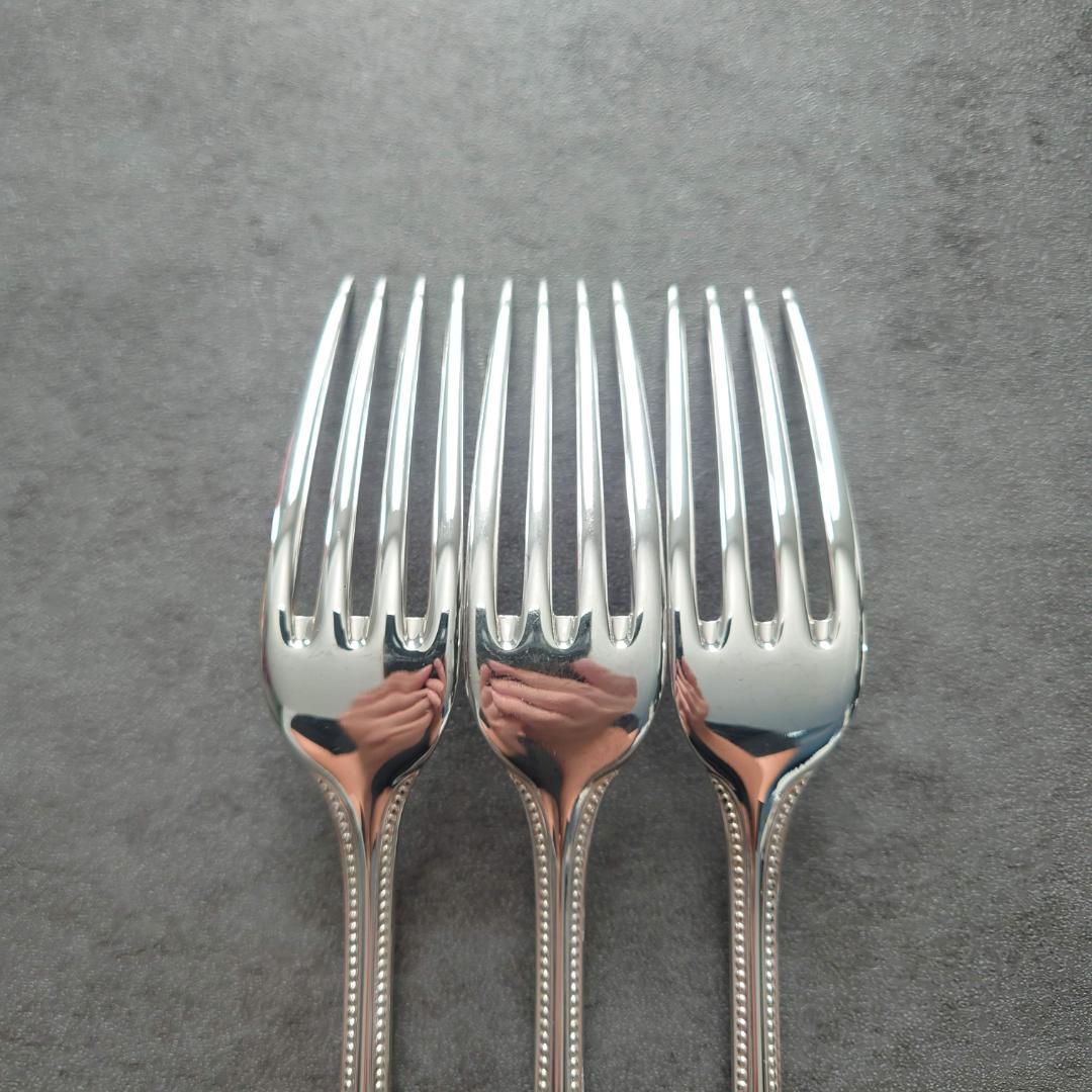 クリストフル パール テーブルフォーク 3点