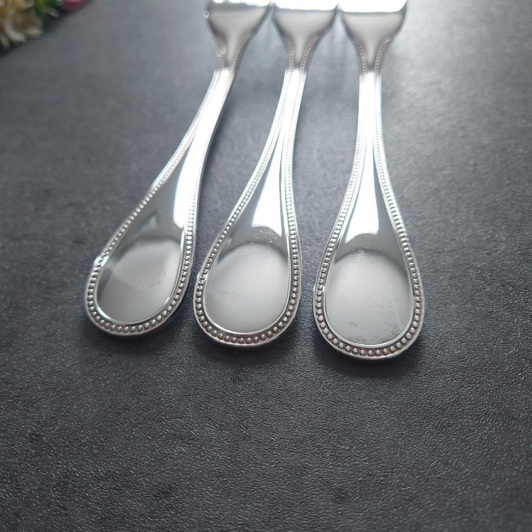 クリストフル パール テーブルフォーク 3点