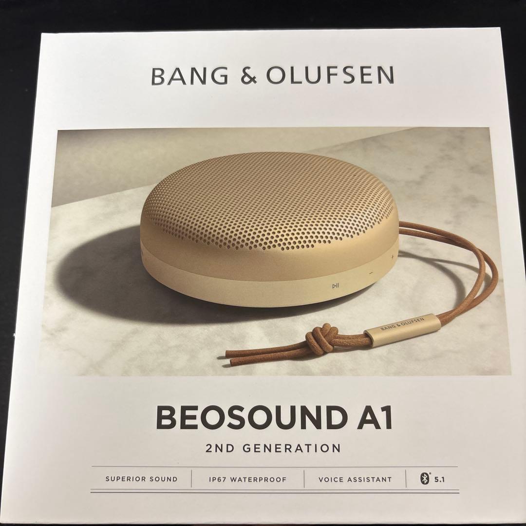 Bang&Olfsen　Beosound A1 2ndGen ゴールド