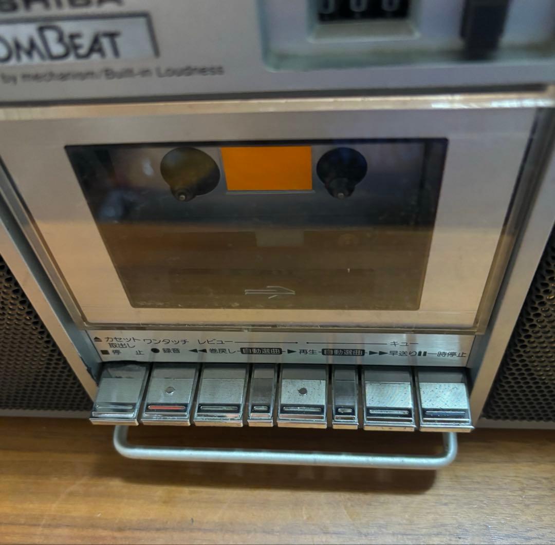 東芝ステレオラジオカセットレコーダー RT-8980SM ビンテージ　昭和レトロ
