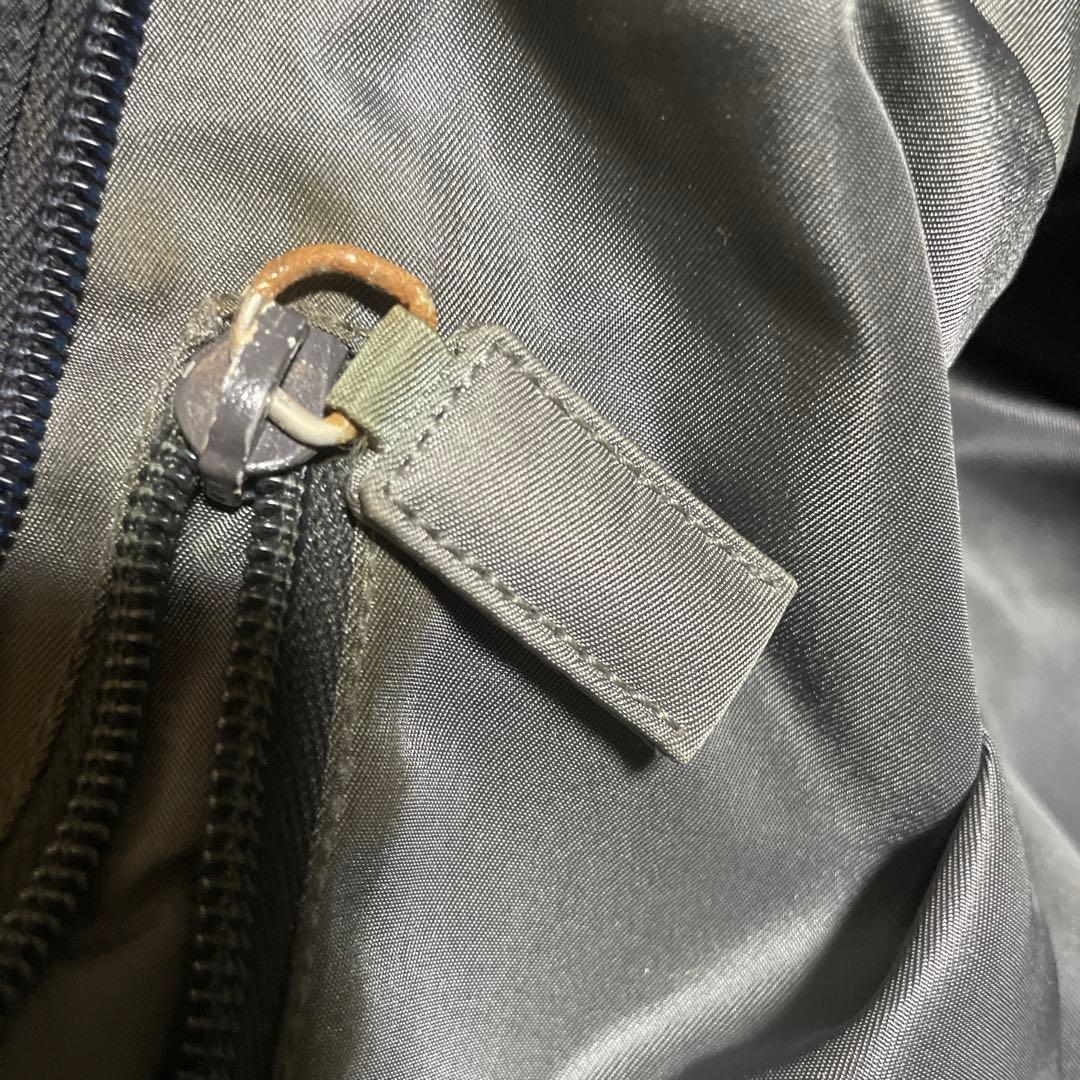 プラダスポーツ　ブラックナイロンバッグ