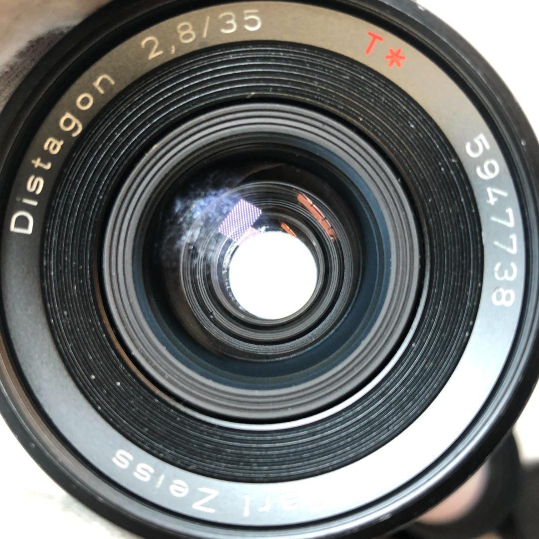 CONTAX distagon 35mm F2.8 aejヤシカマウント動作良好